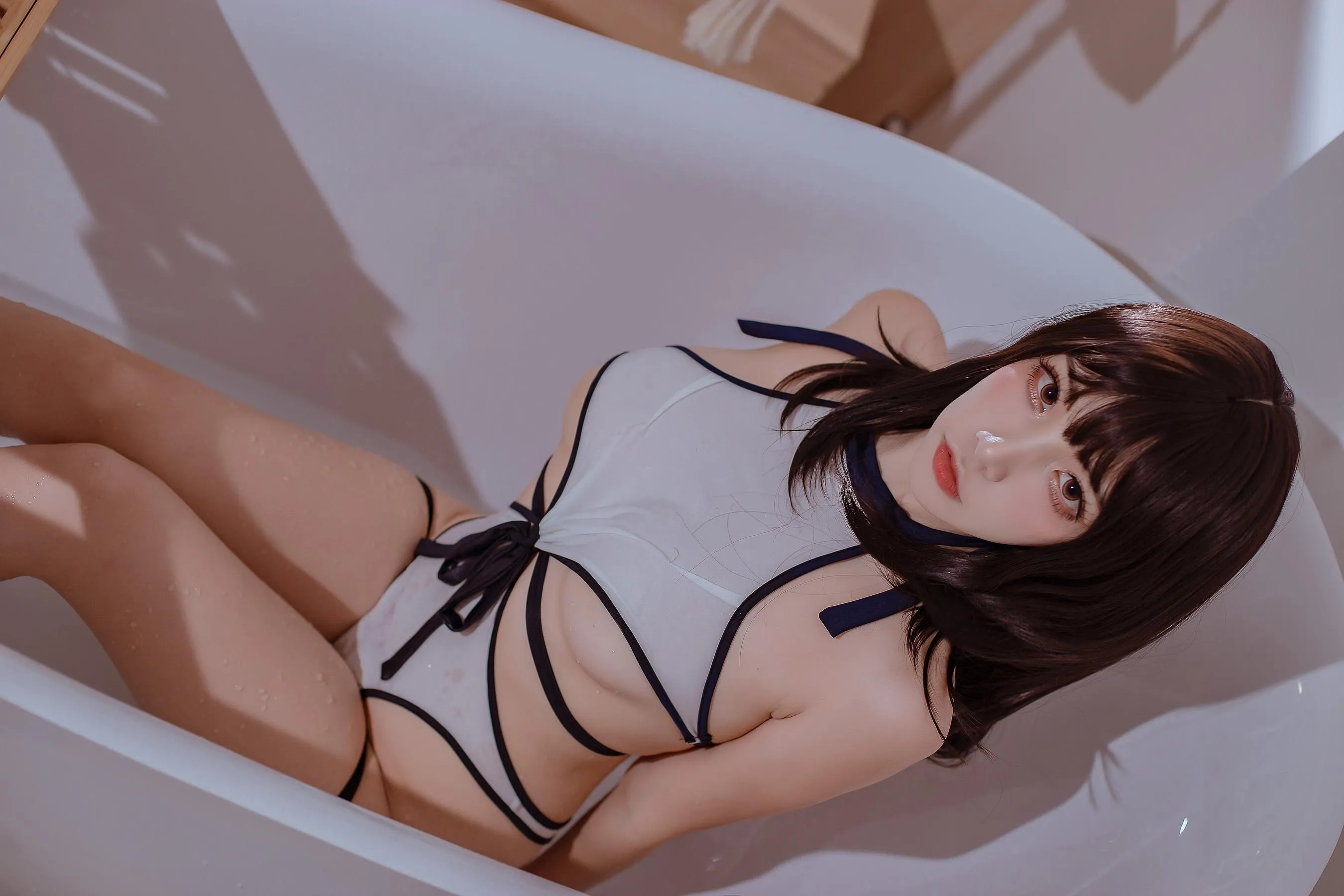 二佐Nisa – NO.153 私房大象竞泳 [21P]插图9